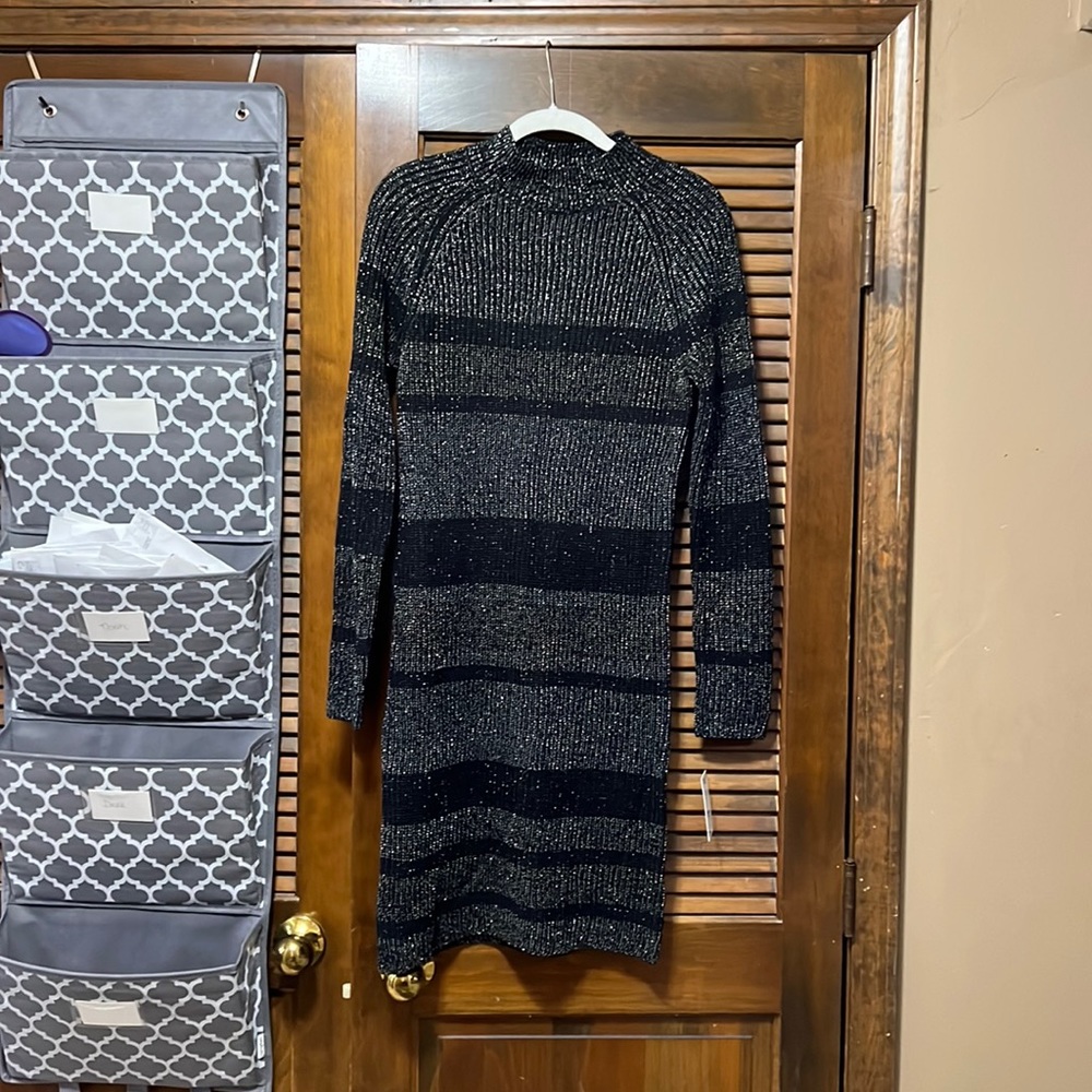 Glitter sweater dress! Perfect for the Holidays! Size Medium new with tags!!